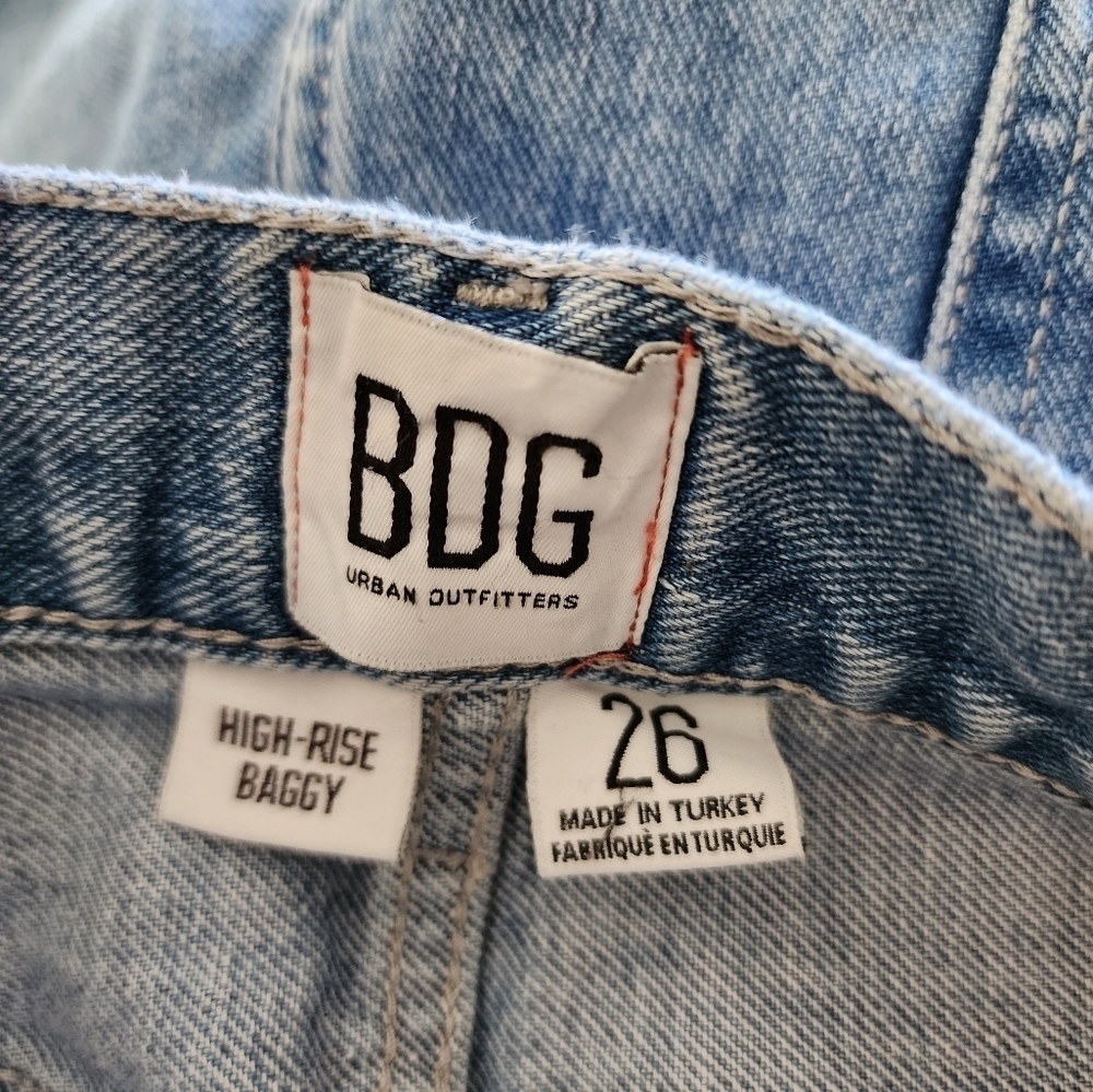 BDG Urban outfitters High-Rise Baggy jeans size 26 - Picture 4 of 6